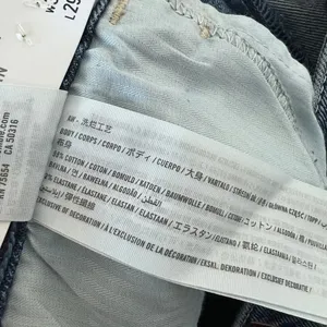 Hollister‎ Women's Cotton Curvy High Rise Mom Distressed Jeans 32 thumbnail 9