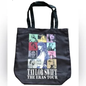 Taylor‎ Swift Black Eras Tour Tote Bag Sold Out thumbnail 7