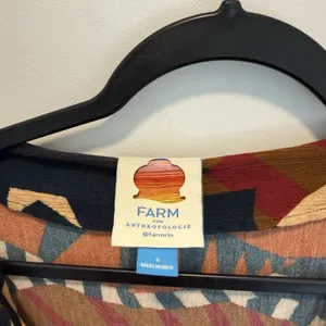 Farm Rio V-Neck Printed KaftanDress, Size S thumbnail 8
