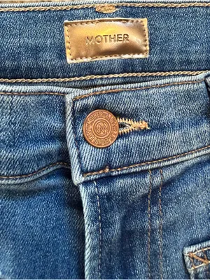 Mother Denim Patch Pocket Insider Ankle Happy Pill Wash thumbnail 7