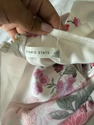 Altar'd State Satin Dress thumbnail 6