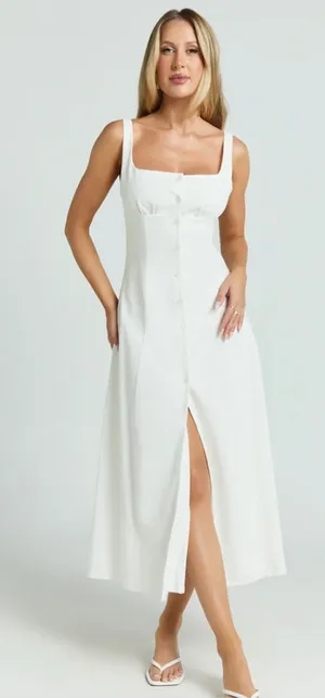Midi Dress Showpo White thumbnail 1