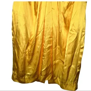 Delaru‎ Strapless Dress Yellow Size 4 thumbnail 3