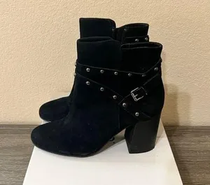 BP Black Suede Booties | Nordstrom thumbnail 1