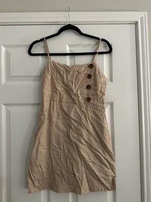 Khaki Colored Sundress thumbnail 2