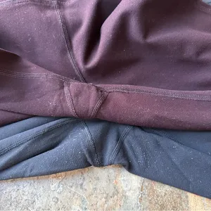 New Balance Dry Leggings Bundle Women's Size Medium Black and Maroon thumbnail 10
