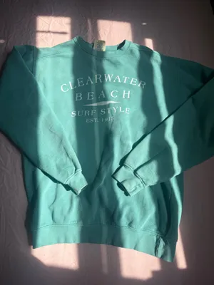 Surf Shop Crewneck Green thumbnail 1
