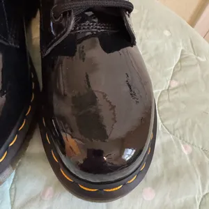 Dr. Martens Black Patent Leather Boots Womens size 9 thumbnail 8