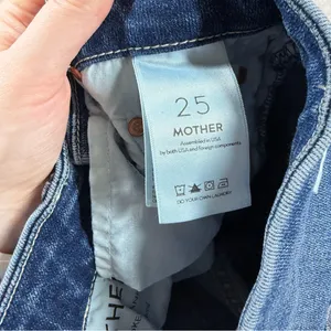 Mother Dark Wash‎ The Looker Ankle Jeans thumbnail 6