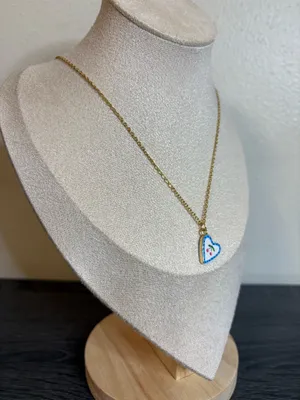 Handmade Gold Heart/Cherry Necklace | Waterproof & Tarnish Resistant thumbnail 3