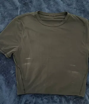 Lululemon Nulu Crewneck Cropped T-Shirt thumbnail 1