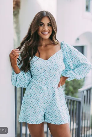 These Three Boutique Seashell Romper thumbnail 1
