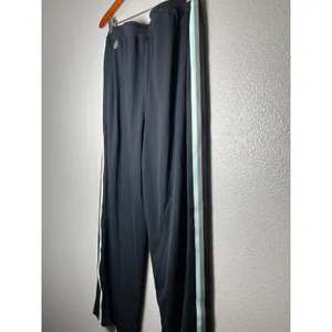 Free People Movement Black One On One Mesh Pants Size Large NWT $98 retail rare thumbnail 7