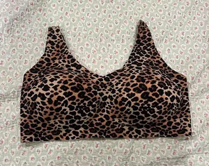 Secret Treasures Nude & Leopard Seamless Bralette thumbnail 1