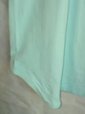 Beautiful M Mint Green Nylon Athletic Shirt Top thumbnail 5