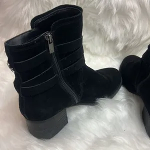 Koolaburra by UGG Women's Kenz Black Suede Tassel‎ Ankle Boots, Size 9 D23 thumbnail 10