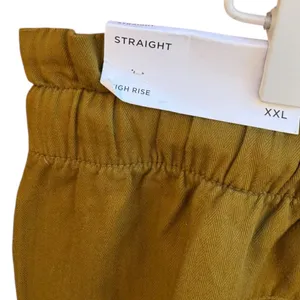LOFT Outlet High Rise Straight Leg Cotton Joggers thumbnail 6
