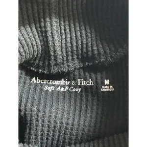 Abercrombie & Fitch Womens Black Turtleneck Long Sleeve Sweatshirt Sweater Top M thumbnail 5