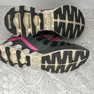 Reebok zig tech shark 3.0 pink black running shoes sz 8 thumbnail 6
