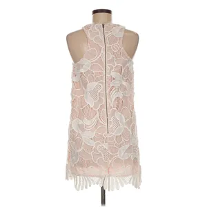 Lovers + Friends Size M Cocktail dress Revolve Mini Shift Lace Sleeveless thumbnail 3