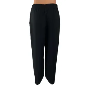 Aritzia Wilfred Women's Black High Rise Palazzo Wild Leg Trousers Dress Pants 6 thumbnail 4
