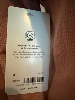 Athleta Long-Sleeve Waffle Henley - Dusty Rose thumbnail 3