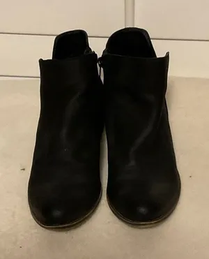 Lucky Brand Black Ankle Booties thumbnail 1