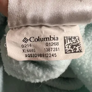 Columbia Jacket Womens Medium Light Blue XL6445 Full Zip Fleece Outdoors Hiking thumbnail 5