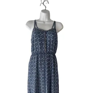 Anthropologie Skies Are Blue Size XS Maxi Printed Dress Coastal‎ Cowgirl Boho thumbnail 2