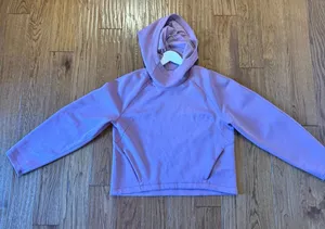 Lululemon air wrap modal hooded pullover size 4 jubilee thumbnail 8