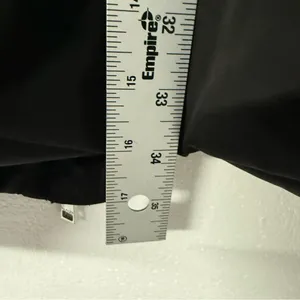 Tommy Hilfiger Coat Puffer Down Women XL Black Full Zip Faux Fur Hooded Long thumbnail 9