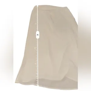 Anthropologie‎ Sunday in Brooklyn White Sheer Side Slit Maxi Skirt Sz XS NEW thumbnail 9
