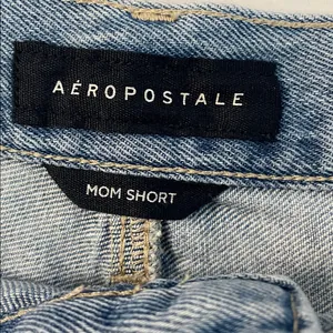 Aeropostale Ripped Light Blue Jean Shorts thumbnail 3