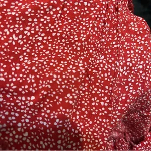 PRINCESS POLLY red floral print mini skirt size 0 women’s thumbnail 5
