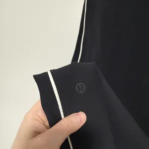 Lululemon On the Right Track Pant in‎ Black / White Size 10 thumbnail 6