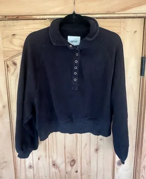 Black Aerie Pullover thumbnail 1