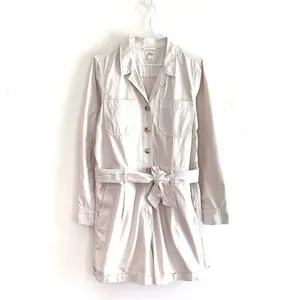 J. Crew Foundry Chino Short Coveralls Romper in Khaki Size 8 thumbnail 12