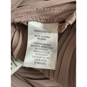 Joie Pleated Palazzo Pants Womens Small Mocha Taupe Elastic Waist Casual Lounge thumbnail 8