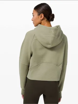 Lululemon Scuba Oversized 1/2 Zip Hoodie Rosemary Green thumbnail 4