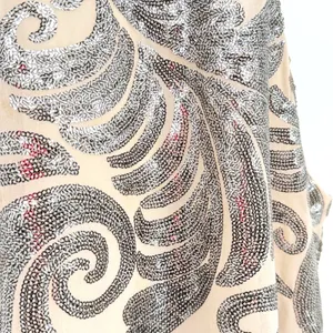 Show Me Your Mumu Gomez Mini Homecoming Dress Women M‎ Silver Sequin Party Boho thumbnail 5
