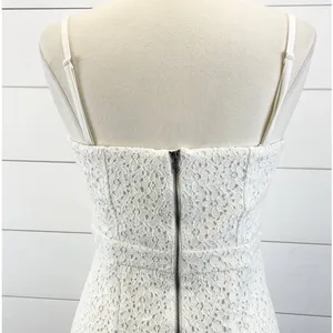 American Eagle Womens Dress Sz 12 Corset Eyelet Lace Coquette‎ Cottagecore Party thumbnail 5
