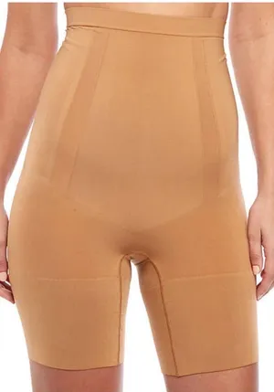 Spanx On Core Sculpt High Waist Mid‎ Thigh Short Shapewear Tummy Medium thumbnail 1