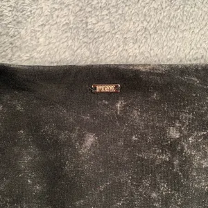 PINK Victoria's Secret Black Acid Wash Bike Shorts thumbnail 7