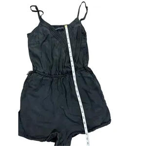 Abercrombie & Fitch black romper sz small‎ thumbnail 4