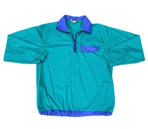 Vintage 90s L.L. Bean Green Teal Windbreaker Jacket thumbnail 1