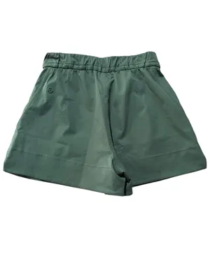 Lululemon size XS Women’s Athletic Drawstring Shorts in Dark Green cinchable thumbnail 8