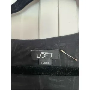 Loft tropical palm leaf black and white romper 2 thumbnail 5