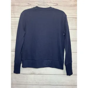 Figs Women’s Scrub Top Crew Neck Sweater, XS Navy Blue thumbnail 5