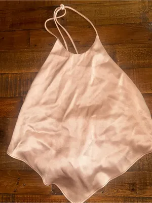 ALICE + OLIVIA‎ Frenchie Satin Halter Top thumbnail 2