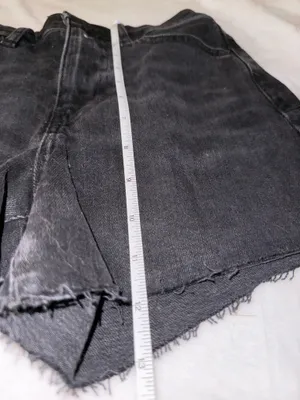 BDG Black Jean Shorts thumbnail 5